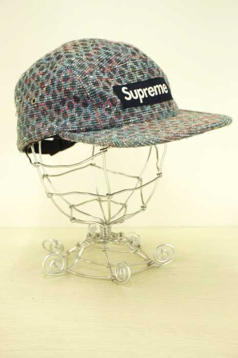 Supreme （シュプリーム） 14AW BOX LOGO ツイードキャンプキャップ メンズ 帽子