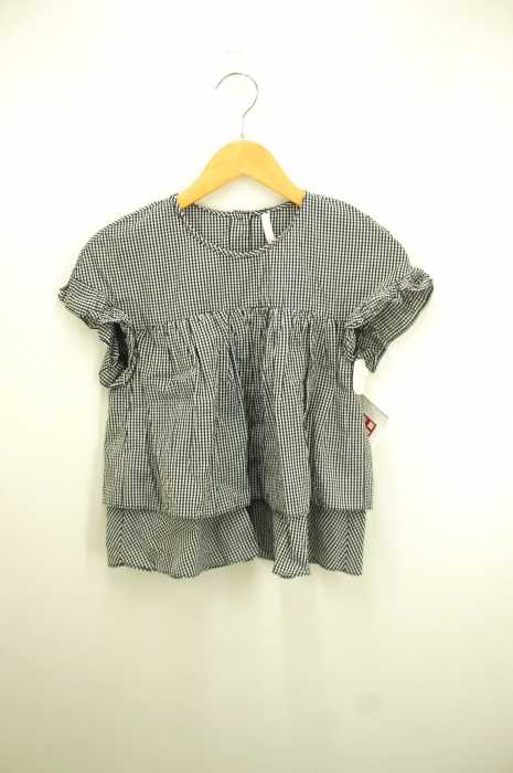 ZARA Trafaluc collection （ザラトラファルクコレクション） ギンガムチェック柄ティアード レディース トップス