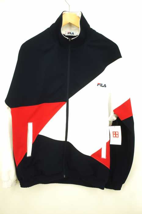 FILA （フィラ） FILA別注切替トラックJKT メンズ アウター