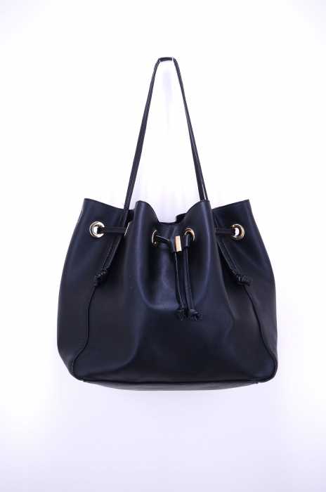 ZARA TRF (ザラティーアールエフ) 巾着レザートートバッグ レディース バッグ