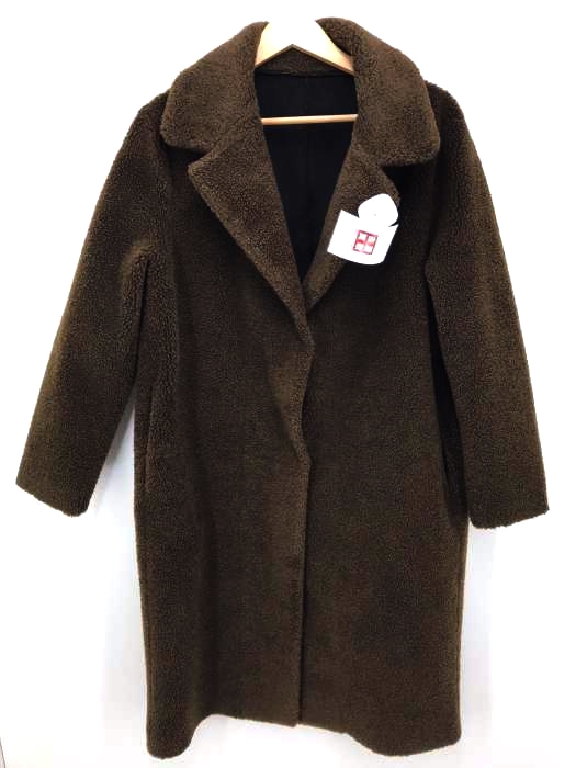 smuk（スヌーク） Feikumuton Long COAT フェイクムートンロングコート レディース アウター