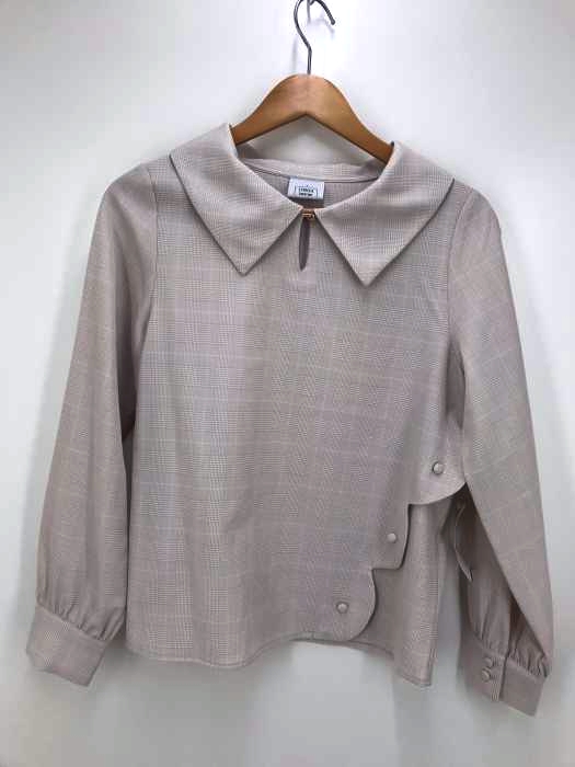 LEBECCA boutique（レベッカブティック） 遊びに誘うスカラップブラウス レディース トップス