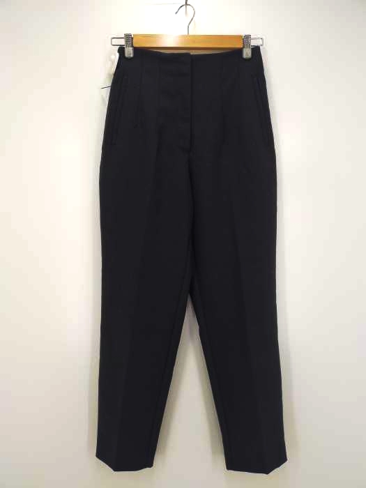 ZARA(ザラ) ハイウエストセンタープレススラックス レディース パンツ