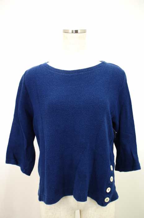HUMAN WOMAN （ヒューマンウーマン） 15SS 綿麻ダブルフェイスカットソー レディース トップス