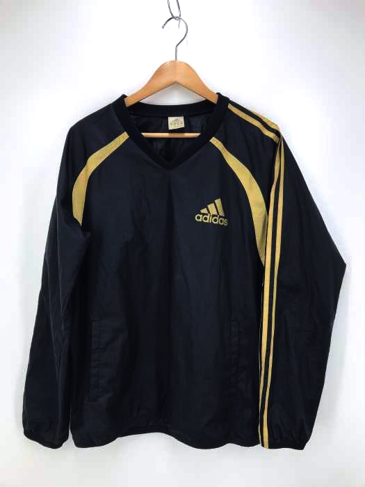 adidas（アディダス） ワンポイントロゴプリント ナイロン プルオーバー メンズ トップス