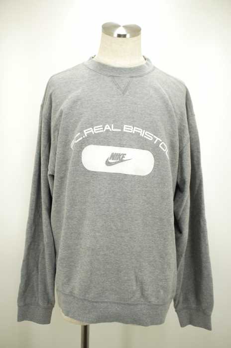 F.C.Real Bristol F.C.R.B. × NIKE （ナイキ エフシーリアルブリストル） クルーネックプリントスウェットトップス メンズ トップス