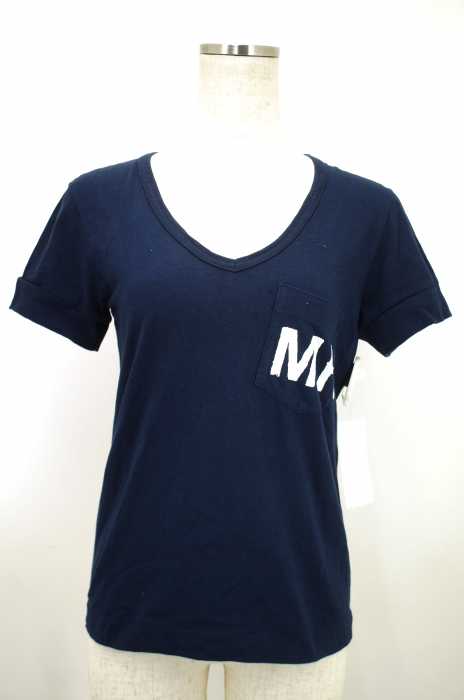 MHL. （エムエイチエル） VネックポケットTシャツ レディース トップス