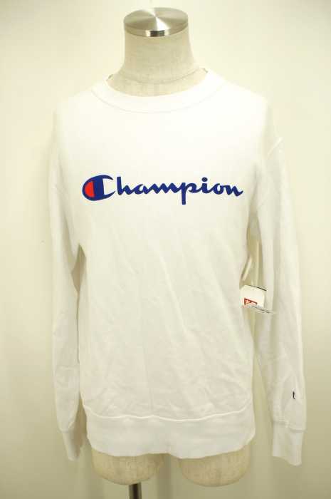 Champion （チャンピオン） 17SS ロゴプリントクルーネックスウェットトップス メンズ トップス