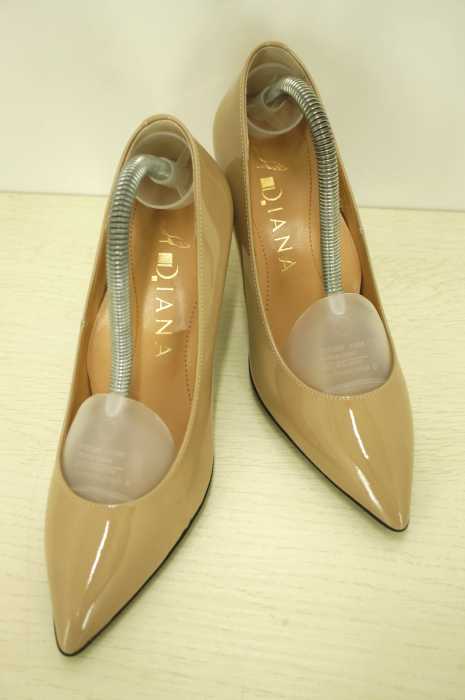 DIANA (ダイアナ) エナメル ポインテッドトゥ レディース シューズ