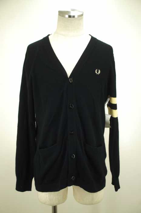 FRED PERRY （フレッドペリー） ブランドロゴ刺繍入り ウール混 メンズ トップス