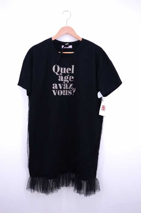 Ank Rouge（アンクルージュ） メッセージ刺繍BigTe レディース ワンピース