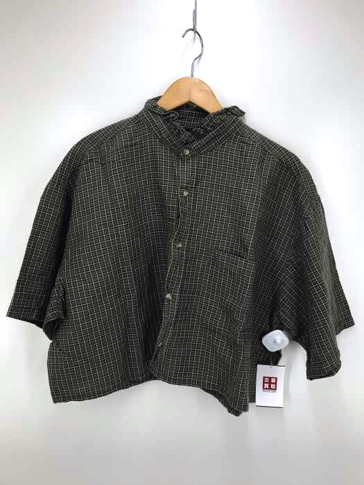 FADEDGLORY（フェイデッドグローリー） チェックフリルフロントポッケシャツ レディース トップス