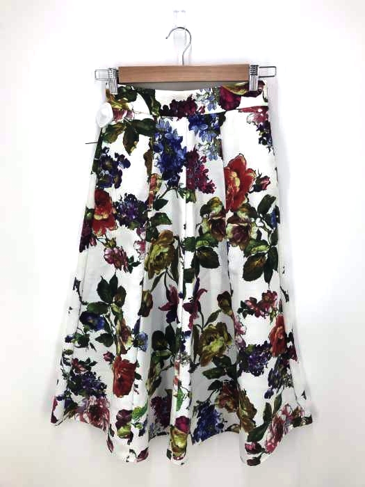 LIMITLESS LUXURY（リミットレスラグジュアリー） 18SS フラワーフレアスカート レディース スカート