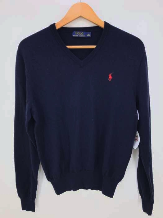 Polo by RALPH LAUREN(ポロバイラルフローレン) ウールVネックニット メンズ トップス