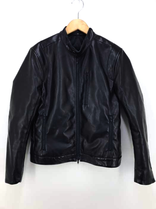 THE SHOP TK(ザショップティーケー) フェイクレザーシングルレザー メンズ アウター