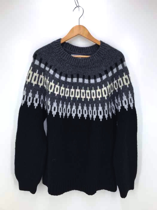 CARDIGAN() ノルディックウールニット ペルー製 メンズ トップス