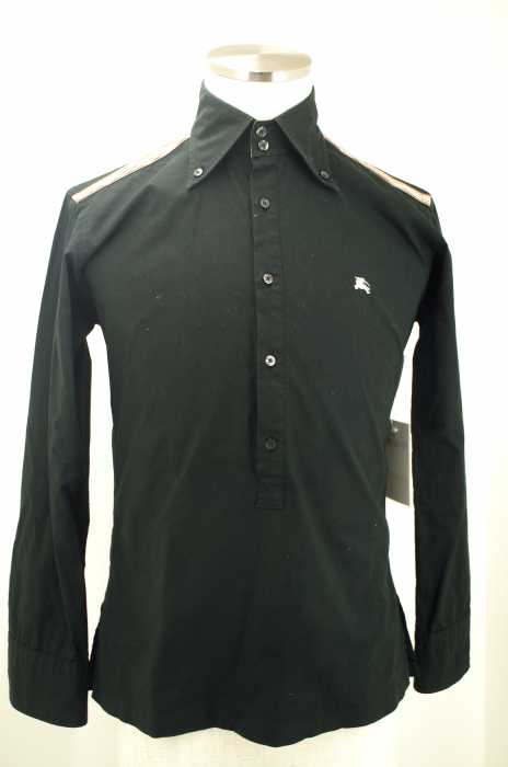 BURBERRY BLACK LABEL （バーバリーブラックレーベル） ヘンリーネックプルオーバーシャツ メンズ トップス