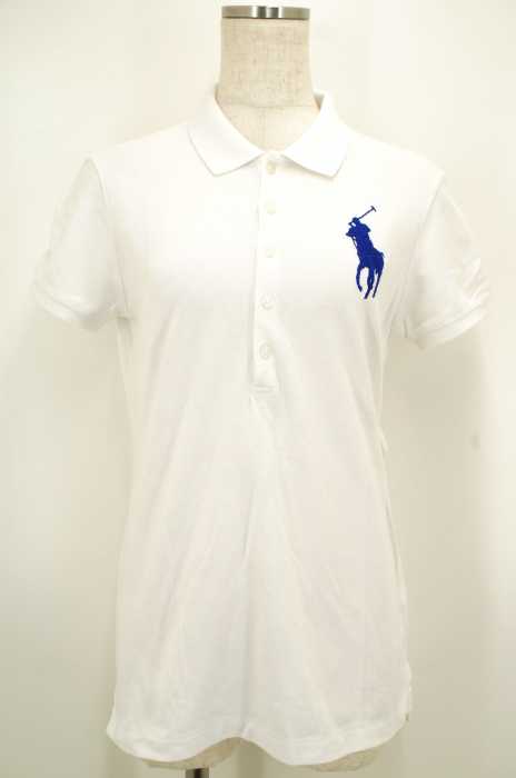 RALPH LAUREN （ラルフローレン） THE SKINNY POLO ビッグポニー刺繍ポロシャツ レディース トップス