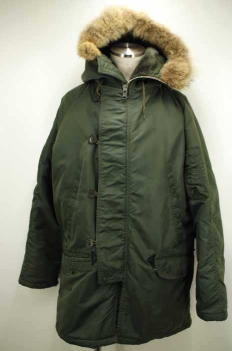 GOLDEN FLEECE SPIEWAK　 （ゴールデンフリーススピワック） N-3B　フェイクファーフーデッドナイロンコート メンズ アウター