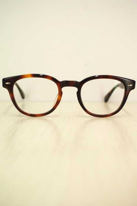 OLIVER PEOPLES （オリバーピープルズ） Sheldrake-J ボストンセルフレーム眼鏡 メンズ ファッション雑貨