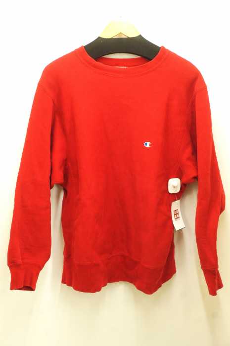 Champion （チャンピオン） REVERSE WEAVE  ワンポイント刺繍クルーネック メンズ トップス