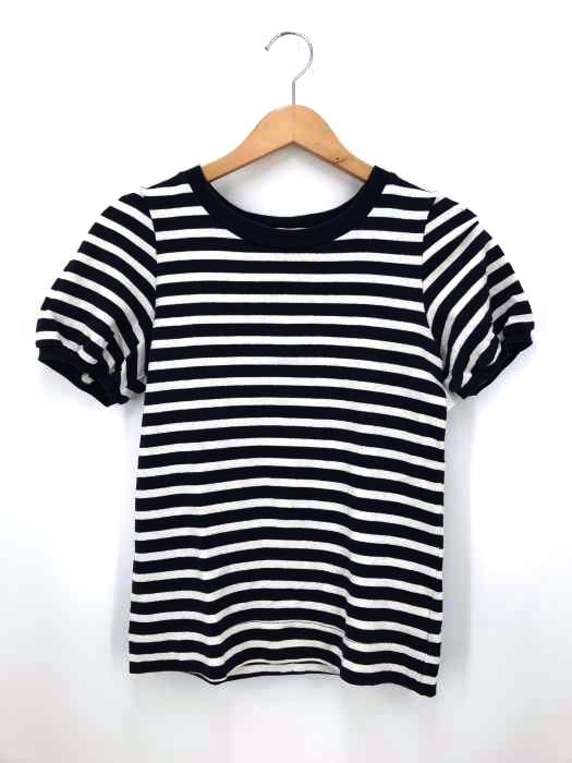 Kaon(カオン) ボーダークルーネックTシャツ レディース トップス