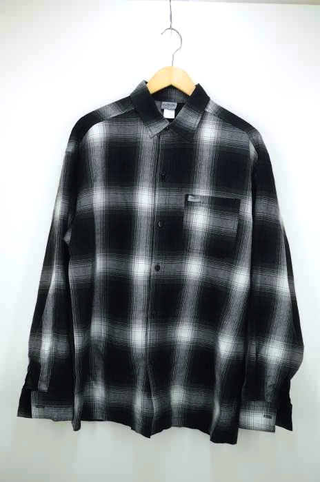 CALTOP（キャルトップ） オンブレチェックワークシャツ メンズ トップス