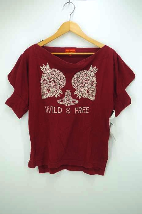 Vivienne Westwood RED LABEL（ヴィヴィアンウエストウッドレッドレーベル） 半袖 ボートネックTシャツ レディース トップス