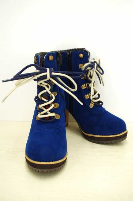 ELLEGIRL () サイドジップトレッキングブーティー レディース シューズ