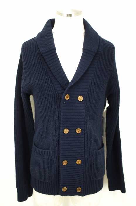 J.FERRY MEN (ジェイフェリーメン) エルボーパッチ付きショールカラーダブルニットカーディガン メンズ トップス