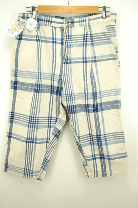 PORTER CLASSIC （ポータークラシック） 14SS チェック柄ハーフパンツ メンズ パンツ