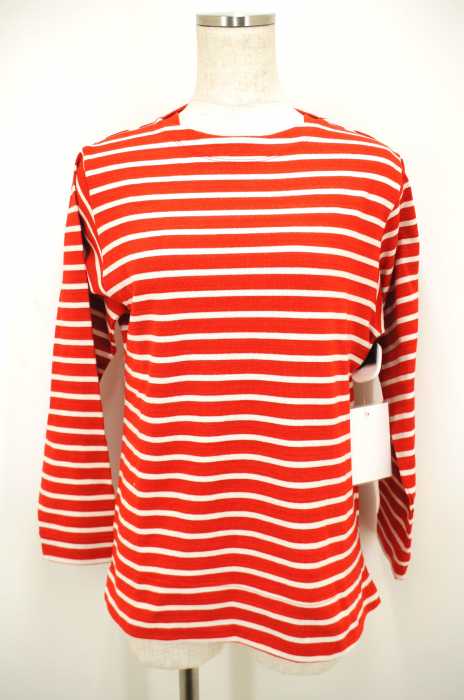 ACROSS THE VINTAGE (アクロスザヴィンテージ) 16SS ボートネックボーダーカットソー バスクシャツ レディース トップス