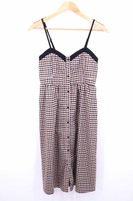See U Soon (シーユースーン) 18AW CAMI CHECK DRESS レディース ワンピース
