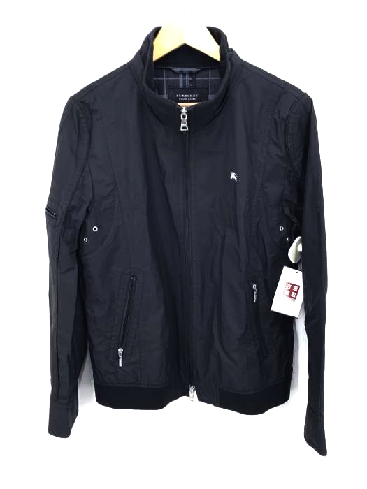 BURBERRY BLACK LABEL（バーバリーブラックレーベル） スタンドカラーナイロンジャケット レディース アウター