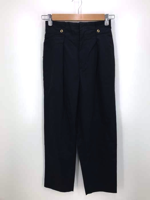 la marine francaise(マリンフランセーズ) サテンストレッチ テーパードパンツ レディース パンツ