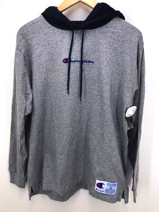 Champion(チャンピオン) ロングスリーブフードTシャツ メンズ トップス