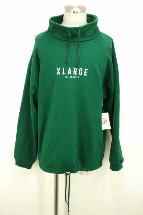 X-LARGE （エクストララージ） EMBROIDERY LOGO MOCK NECK メンズ トップス
