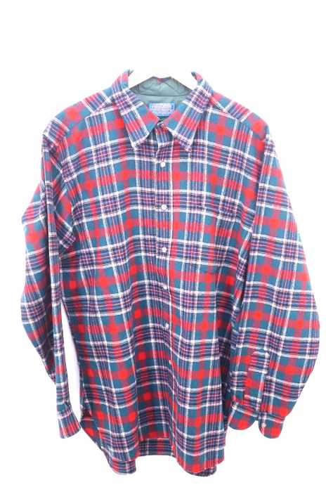 PENDLETON（ペンドルトン） 70s マドラスチェック柄 ウールシャツ メンズ トップス