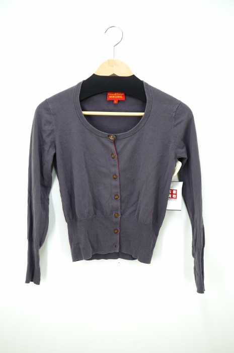 Vivienne Westwood RED LABEL (ヴィヴィアンウエストウッドレッドレーベル) オーブワンポイントロゴ 刺繍入りカーディガン レディース トップス