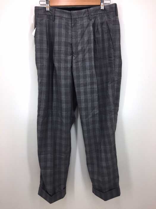 District UNITED ARROWS（ディストリクトユナイテッドアローズ） チェック柄1タックスラックス メンズ パンツ