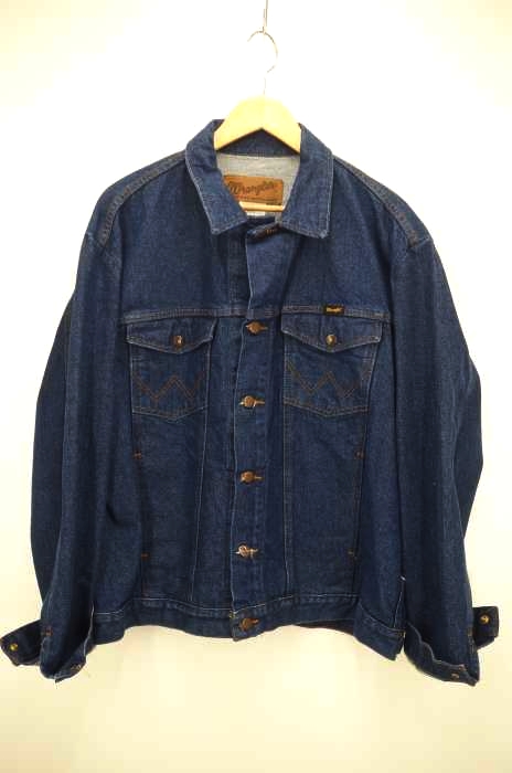Wrangler（ラングラー） ブロークンデニムトラッカージャケット メンズ アウター