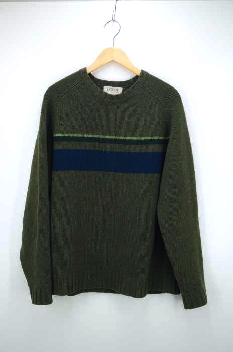 J.CREW（ジェイクルー） ボーダーデザインニット メンズ トップス