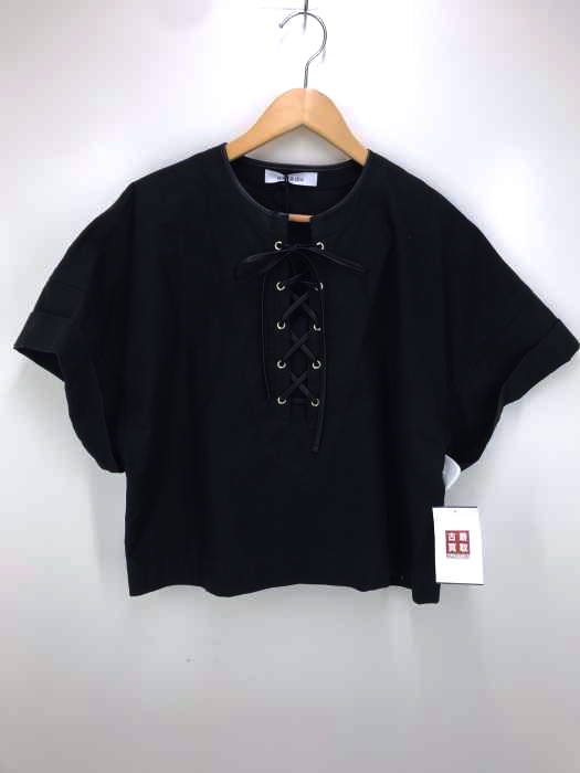 dun a dix(アナディス) レザーリボンスキッパーカットソー レディース トップス