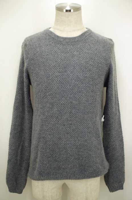 ZARA MAN （ザラマン） クルーネックハイゲージニットトップス メンズ トップス