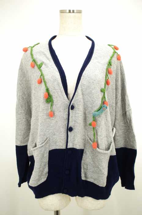 Ne-net (ネネット) 12AW いもむしカーディガン レディース トップス