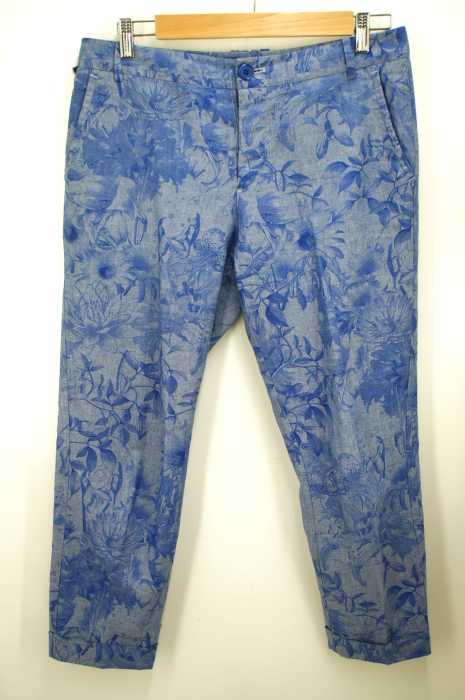 Paul Smith PAUL （ポールスミス） 花柄センタープレスクロップドパンツ メンズ パンツ