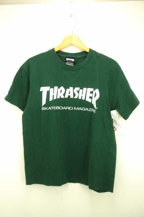 THRASHER （スラッシャー） フロントロゴプリント メンズ トップス