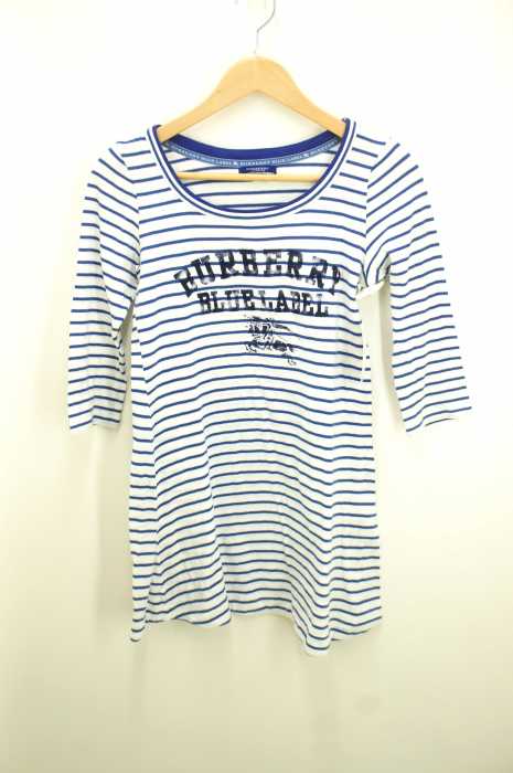 BURBERRY BLUE LABEL（バーバリーブルーレーベル） プリントボーダー レディース ワンピース