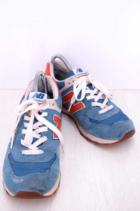 NEW BALANCE （ニューバランス） ML574ALB スエード切替スニーカー メンズ シューズ
