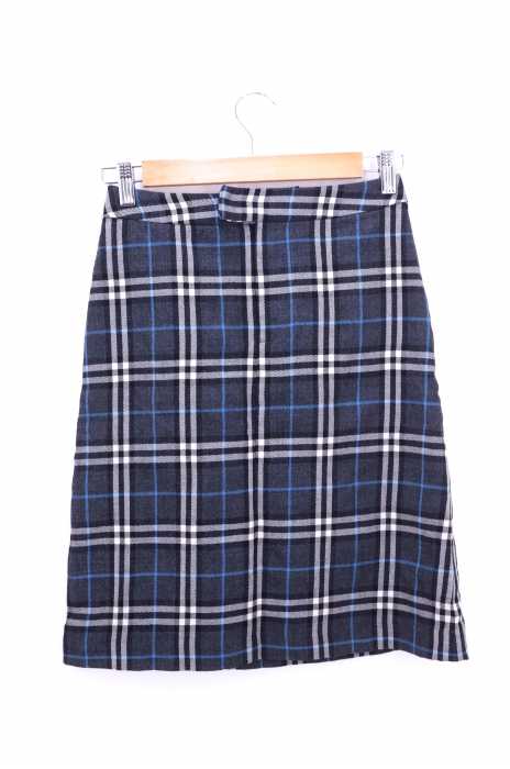 BURBERRYS BLUE LABEL（バーバリーズブルーレーベル） チェックウールスカート レディース スカート